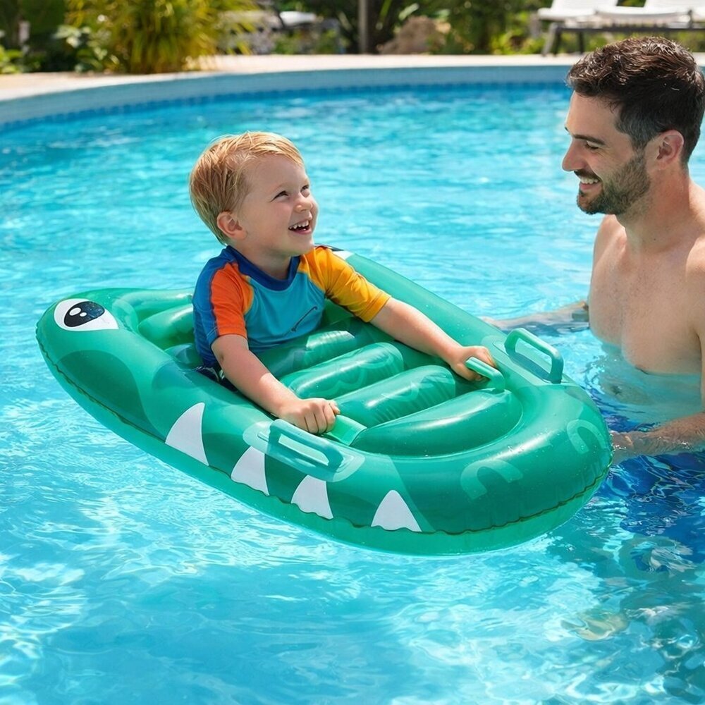 NWT~Coconut Grove by Sunnylife- Inflatable Cornhole Finn the Shark Outdoor Game